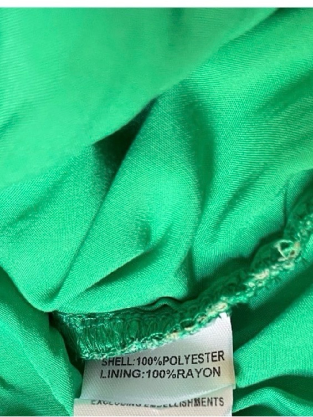 Hello Molly POWER TO YOU MINI DRESS GREEN/ BLUE/ YELLOW - 6 - Picture 7 of 7